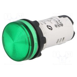 1 pcs x SCHNEIDER ELECTRIC - XB7EV03MP - Control lamp, 22mm, Harmony XB7, -25÷70°C, Illumin: LED, 230V, IP65