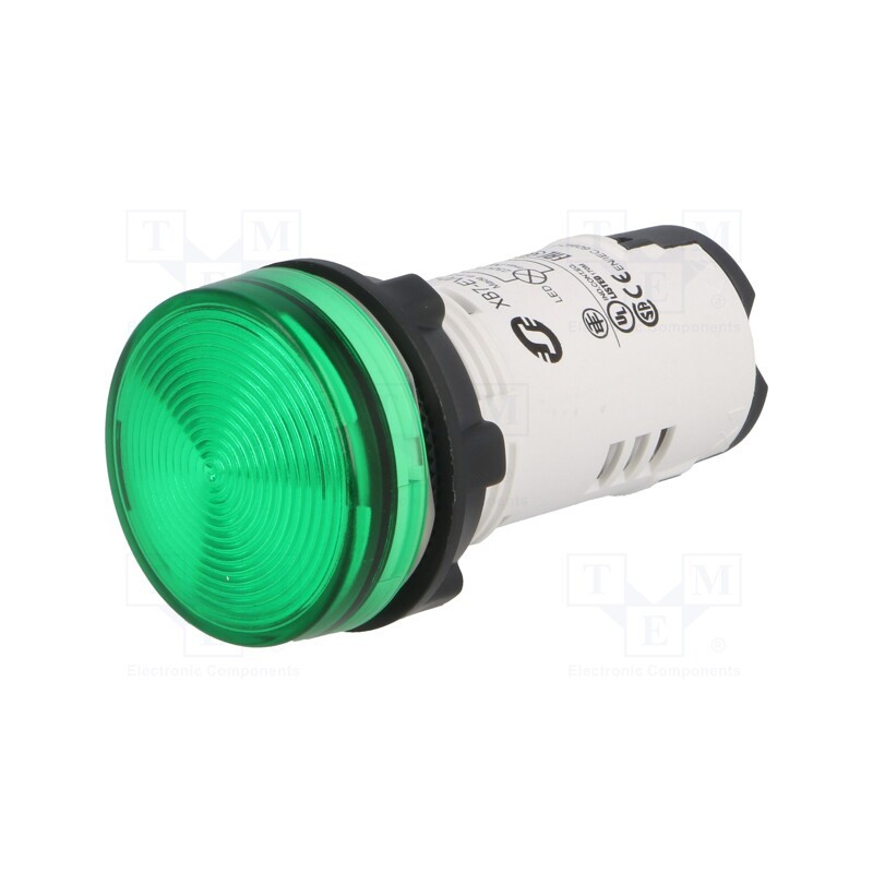 1 pcs x SCHNEIDER ELECTRIC - XB7EV03MP - Control lamp, 22mm, Harmony XB7, -25÷70°C, Illumin: LED, 230V, IP65