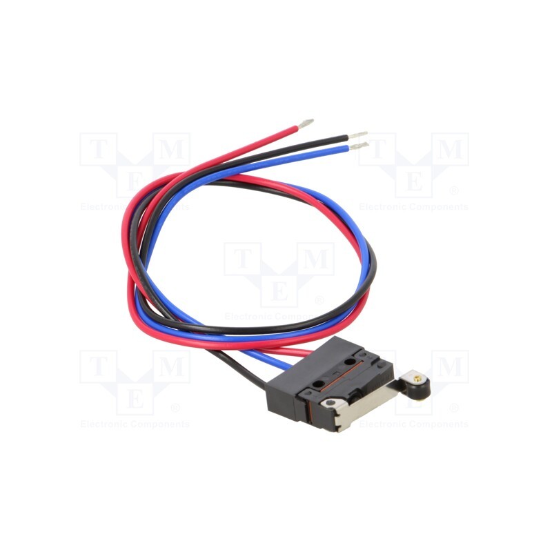 1 pcs x OMRON OCB - D2SW-P01L2M - Microswitch SNAP ACTION, 0.1A/250VAC, 0.1A/30VDC, SPDT, ON-(ON)