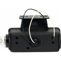 LED marker lamp, right, rectangular, 24v, orange