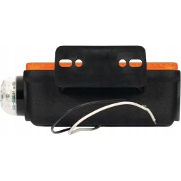 LED marker lamp, right, rectangular, 24v, orange
