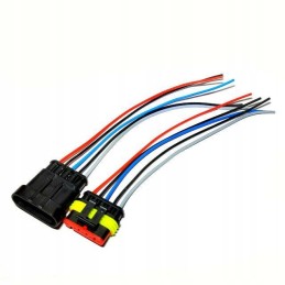 5 pin superseal 1 5 electrical connector with cable
