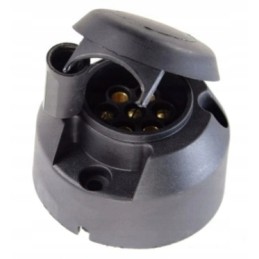 7 pin plastic trailer socket plug