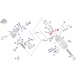 Connector, plastic sleeve, 10mm, glass