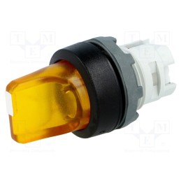 1 pcs x ABB - 1SFA611212R1103 - Switch: rotary, 22mm, Stabl.pos: 2, yellow, MLB-1, IP66, prominent