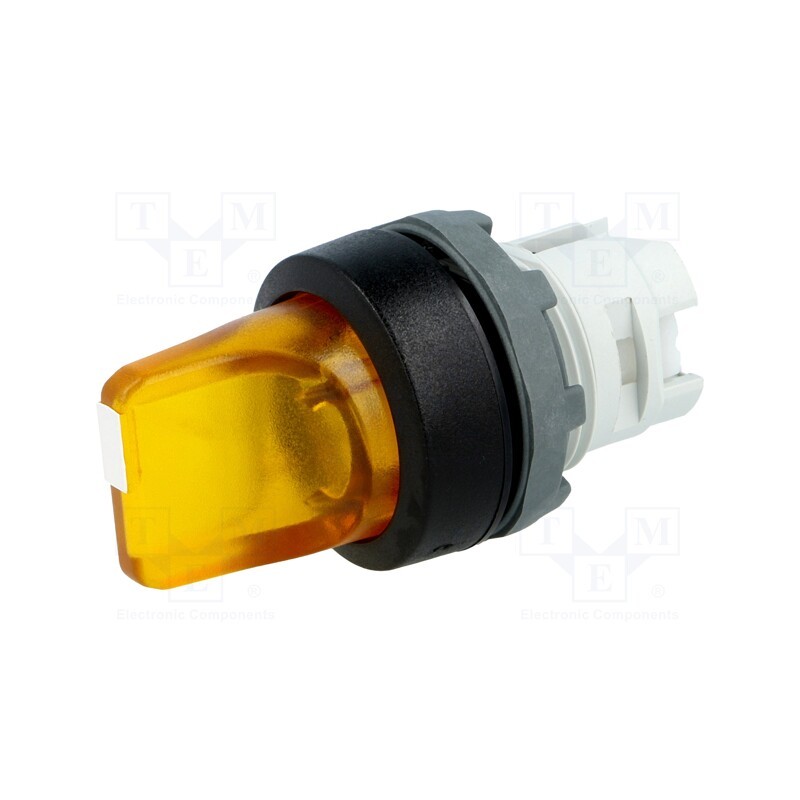 1 pcs x ABB - 1SFA611212R1103 - Switch: rotary, 22mm, Stabl.pos: 2, yellow, MLB-1, IP66, prominent