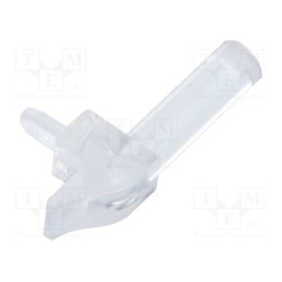 10 pcs x MENTOR - 1271.2001 - Fiber for LED, round, Ø2mm, No.of mod: 1, Front: flat