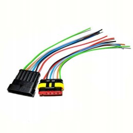 Electrical connector 6 pin superseal 1 5 with cable