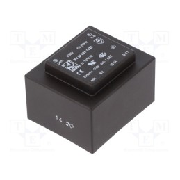 1 pcs x HAHN - BV EI 481 1325 - Transformer: encapsulated, 10VA, 230VAC, 6V, 1667mA, PCB, BVEI