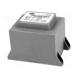1 pcs x INDEL - TSZZ45/014M/5 - Transformer: encapsulated, 45VA, 230VAC, 24V, 24V, 930mA, 930mA, PCB