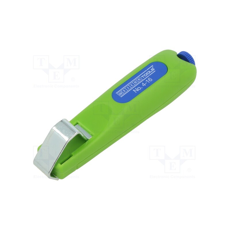 1 pcs x WEICON - NO. 4 - 16 GREEN LINE - Stripping tool, 4÷16mm, Wire: round, GREEN LINE