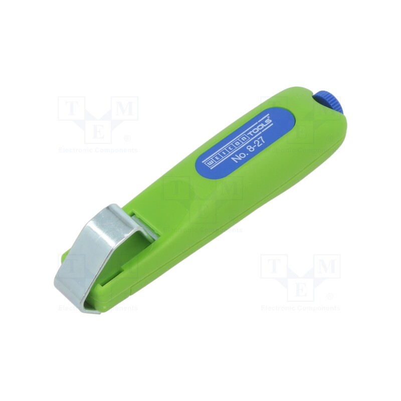 1 pcs x WEICON - NO. 8 - 27 GREEN LINE - Stripping tool, Øcable: 8÷28mm, Wire: round, Tool length: 140mm