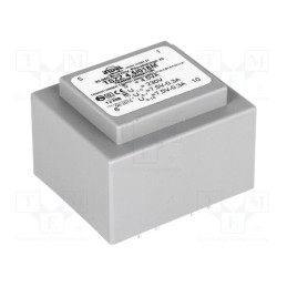 1 pcs x INDEL - TSZZ4.5/018M - Transformer: encapsulated, 4.5VA, 230VAC, 7.5V, 7.5V, 300mA, 300mA