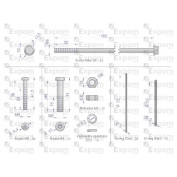 MS101ex starter assembly kit, new type exp