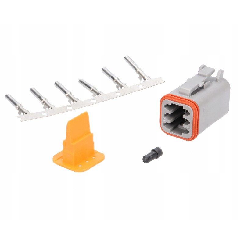 Deutsch dt06 6s 6 pin wesem a 07131 plug