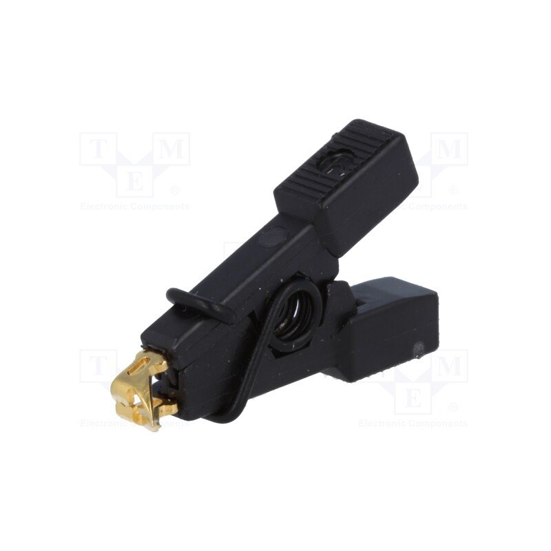 1 pcs x HIRSCHMANN T&M - MICRO-SMD CLIP 1 - Clip-on probe, 2A, 60VDC, 0.64mm, L: 25mm, 972416100