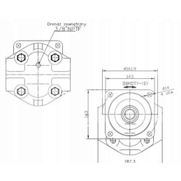 Gear engine m 325d wheel loader hsw 534