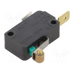 1 pcs x HONEYWELL - V7-1S38E9-201-1 - Microswitch SNAP ACTION, 1A/250VAC, with lever (with roller)