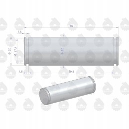 Support cable pin c 360 original 50550320u