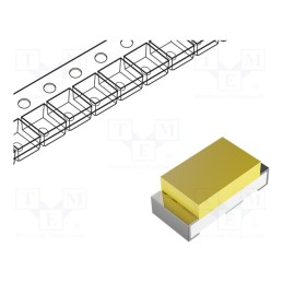 1 pcs x Inolux - IN-S63AT5UW - LED, SMD, 0603, white, 285mcd, 120°, 5mA, 2.8V, Lens: transparent