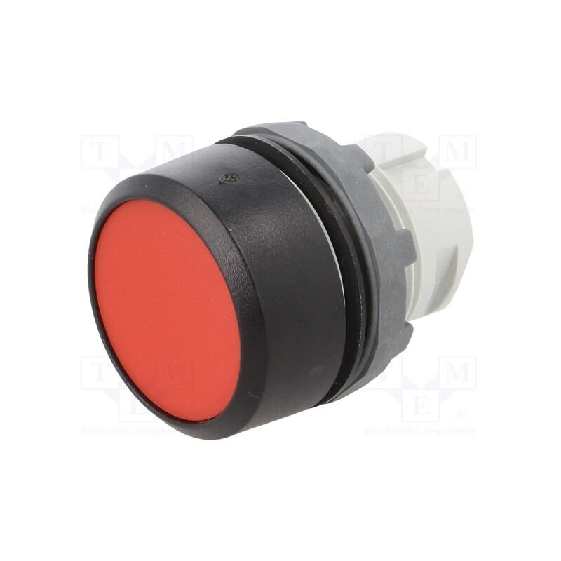 1 pcs x ABB - 1SFA611101R1001 - Switch: push-button, 22mm, Stabl.pos: 2, red, none, IP66, flat, Pos: 2