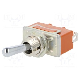 1 pcs x PANASONIC - T115EULCSAFJ - Switch: toggle, Pos: 3, SP3T, ON-OFF-ON, 15A/250VAC, 15A/30VDC