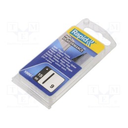 1 pcg x RAPID - 40109538 - Nails, 15mm, galvanised steel, without head, 100pcs, RAP-MS4W1