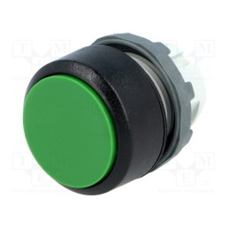 1 pcs x ABB - 1SFA611101R1002 - Switch: push-button, 22mm, Stabl.pos: 2, green, none, IP66, flat