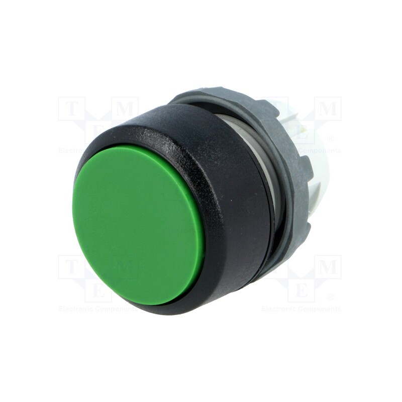 1 pcs x ABB - 1SFA611101R1002 - Switch: push-button, 22mm, Stabl.pos: 2, green, none, IP66, flat