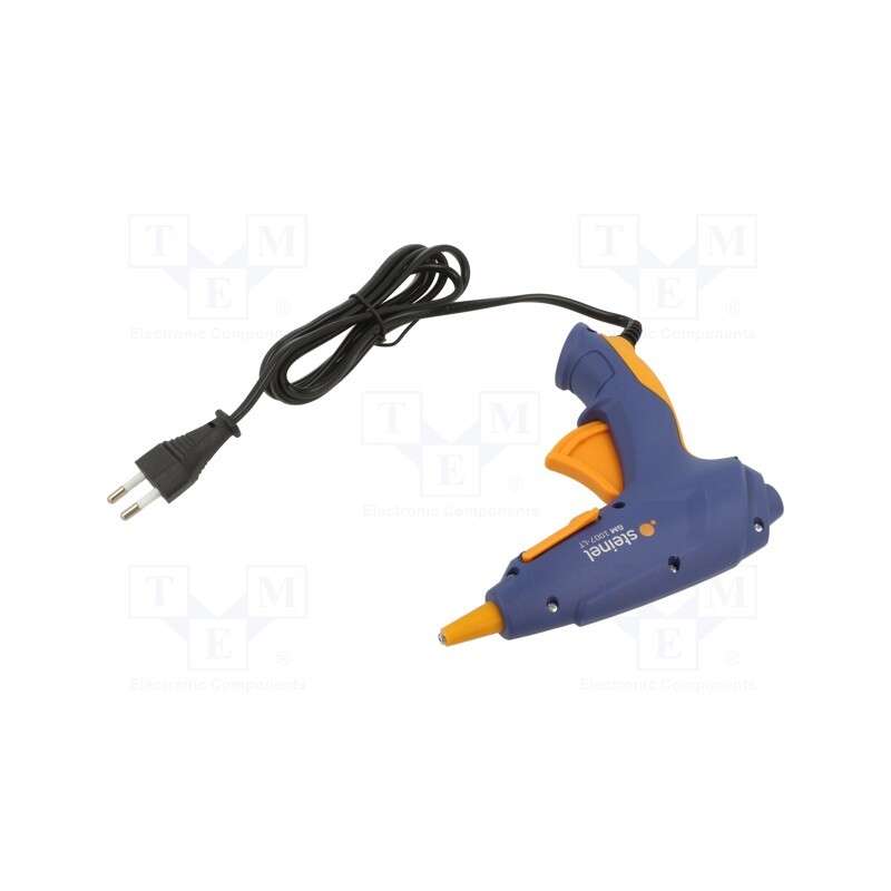 1 pcs x STEINEL - 82161 - Hot melt glue gun, Ø: 7mm, 8W, Plug: EU, 230VAC, GlueMatic 1007LT