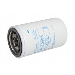 Screw-on hydraulic filter with bypass valve