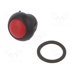 1 pcs x KNITTER-SWITCH - DPW 1 BG S-R - Switch: push-button, Pos: 2, SPST-NC, 0.4A/32VAC, 0.1A/50VDC, IP67