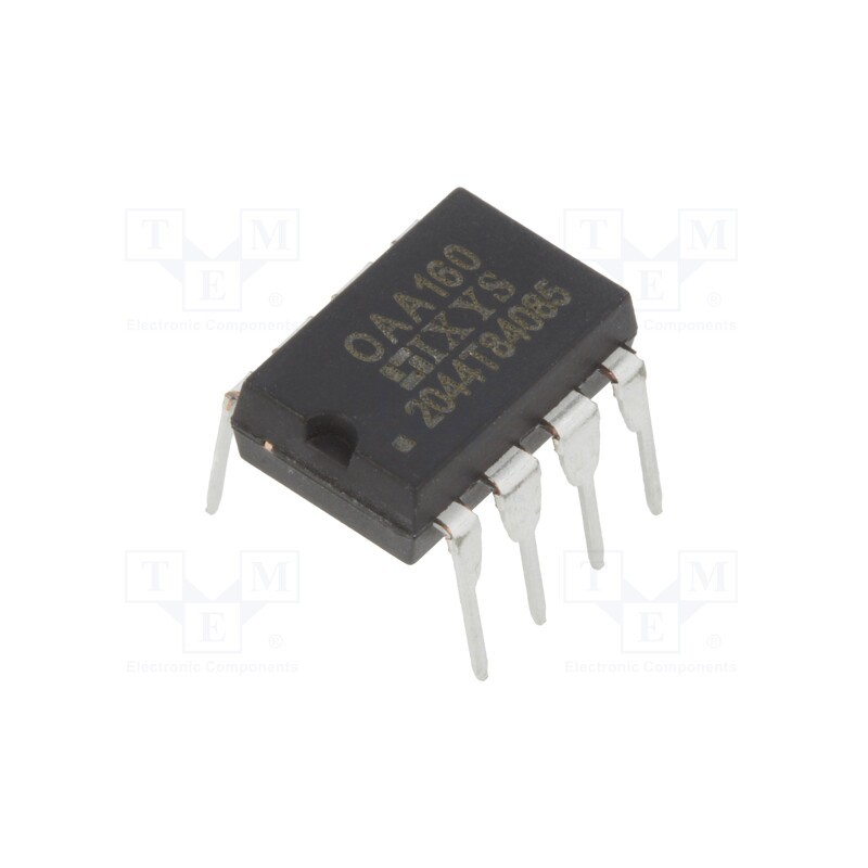 1 pcs x IXYS - OAA160 - Relay: solid state, SPST-NO x2, Icntrl max: 50mA, 50mA, max.250VAC