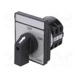 1 pcs x LUMEL - PKT3-C60L3XXOFA000 - Switch: cam switch, Stabl.pos: 2, 16A, OFF-ON, for building in