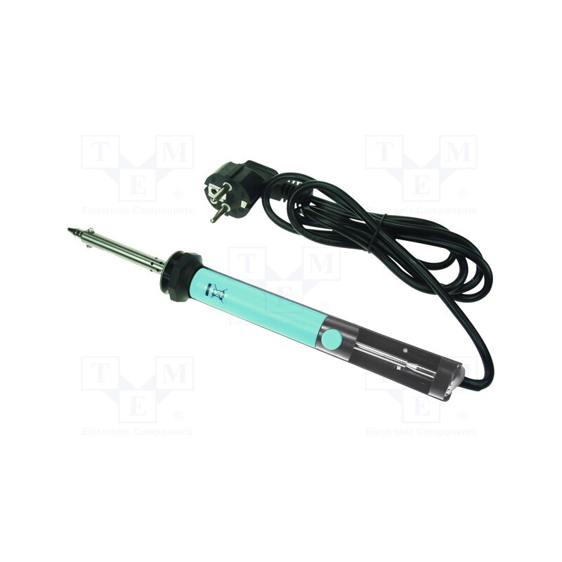 1 pcs x VELLEMAN - VTDESOL3 - Desoldering pump, with heater, 1.8mm, 30W, 5min, 230VAC, Plug: EU