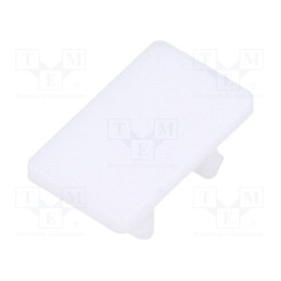 10 pcs x LOVATO ELECTRIC - HR1X30 - Label, Series: HR10,HR20, white