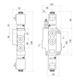 Distributor hydr z80 a1 24v badestnost