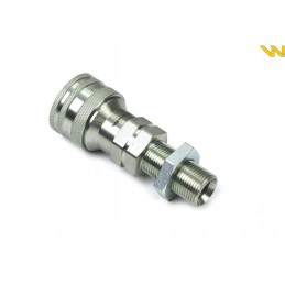 Hydraulic quick connector socket with eliminator c