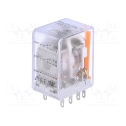 1 pcs x WEIDMu00dcLLER - 7760056058 - Relay: electromagnetic, DPDT, Ucoil: 230VAC, Icontacts max: 10A