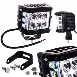 Cree LED work lamp with corner lighting 1s