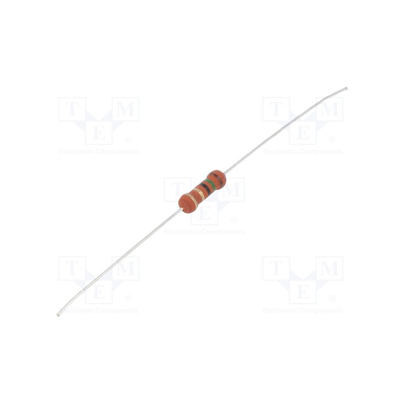 1000 pcs x ROYAL OHM - FRN0W2J0150A10 - Resistor: metal film, fusible, THT, 15Ω, 500mW, ±5%, Ø3x9mm, axial