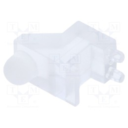 5 pcs x BIVAR - SLP3-250-100-R - Fiber for LED, Ø3mm, Front: convex, angular,with PCB mounting