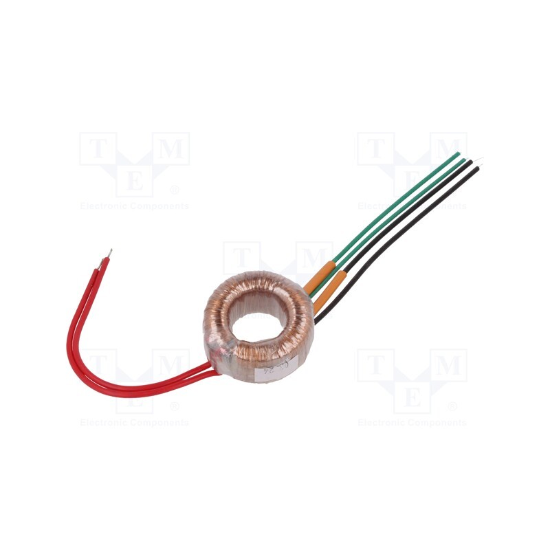 1 pcs x INDEL - TST 10/014 - Transformer: toroidal, 10VA, 230VAC, 17V, 17V, 0.3A, 0.3A, Ø: 57mm