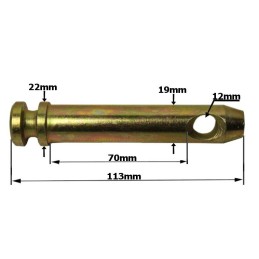 Safety pin diameter 19mm, length 71mm