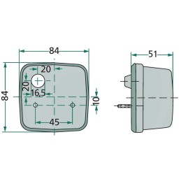 Hella rear combination lamp 2sw003014131