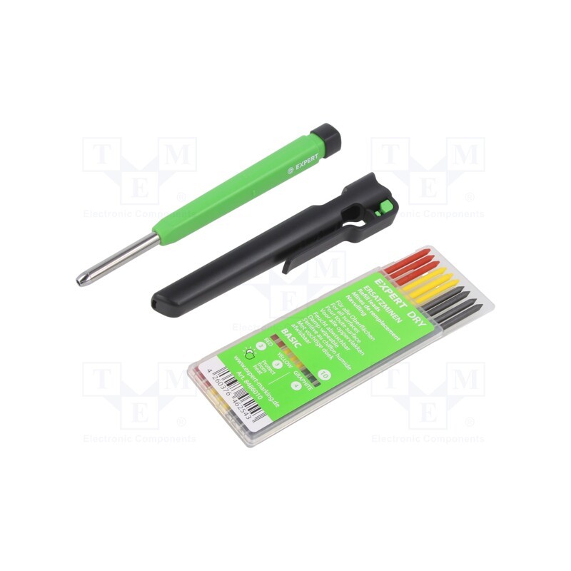 1 set x EXPERT - 8482202 - Pencil, automatic, Kit: touch pen, red,graphite,yellow
