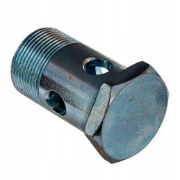Connector, overflow screw m27x1 5 c 385 54250408