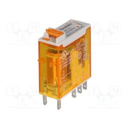 1 pcs x FINDER - 46.52.8.230.0040 - Relay: electromagnetic, DPDT, Ucoil: 230VAC, Icontacts max: 15A