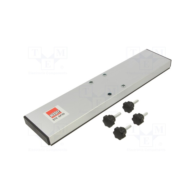 1 pcs x BESSEY - STE-SP35 - Support plate, L: 355mm, W: 80mm, aluminium, H: 22mm