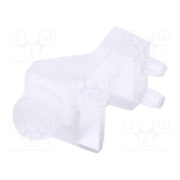 5 pcs x BIVAR - SLP3-150-100-R - Fiber for LED, Ø3mm, Front: convex, angular,with PCB mounting